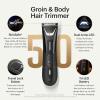imageMANSCAPED Body Beard ampamp Face Bundle 50  The Lawn Mower 50 Ultra Groin ampamp Body Hair Groomer The Beard Hedger Premium Trimmer Weed Whacker 20 Nose ampamp Ear Hair Razor The Shed Toiletry Bag