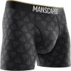 imageMANSCAPED Boxers 20 Mens Premium AntiChafe Athletic Performance Boxer Briefs Tagless with Signature Jewel PouchNighthawk 1pack