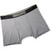 imageMANSCAPED Boxers 20 Mens Premium AntiChafe Athletic Performance Boxer Briefs Tagless with Signature Jewel PouchSilver Fox 1pack