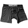imageMANSCAPED Mens AntiChafe Athletic Performance Boxer Briefs1pack Black
