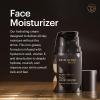 imageMANSCAPED Skin Ultra Starter Kit  Mens Daily Skincare Routine with Face Buffer PRO Electric Silicone Scrubber Exfoliating Face Wash with Ceramides Facial Moisturizer Infused with Hyaluronic Acid