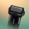 imageMANSCAPED The Chairman PRO Mens Electric Foil Face Shaver  Two Interchangeable Blade Heads SkinSafe FourBlade Foil ampamp Stubble Trimmer USBC Wireless Compatible Charging Gentle on NeckReplacement Foil Blade