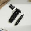 imageMANSCAPED The Chairman PRO ampamp Weed Whacker 20  Mens Electric Foil Face Shaver with Two Interchangeable SkinSafe Blade Heads FourBlade Foil ampamp Stubble Trimmer  Nose ampamp Ear Hair Trimmer