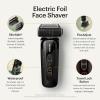 imageMANSCAPED The Chairman PRO ampamp Weed Whacker 20  Mens Electric Foil Face Shaver with Two Interchangeable SkinSafe Blade Heads FourBlade Foil ampamp Stubble Trimmer  Nose ampamp Ear Hair Trimmer