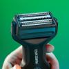imageMANSCAPED The Chairman Plus Mens Electric Foil Face Shaver  Two Interchangeable Blade Heads SkinSafe ThreeBlade Foil ampamp Precision Sideburn ampamp Jawline Trimmer USBC Charging Gentle on Neck AreaReplacement Foil Blade