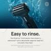 imageMANSCAPED The Chairman Plus Mens Electric Foil Face Shaver  Two Interchangeable Blade Heads SkinSafe ThreeBlade Foil ampamp Precision Sideburn ampamp Jawline Trimmer USBC Charging Gentle on Neck AreaThe Chairman PLUS