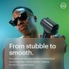 imageMANSCAPED The Chairman Plus Mens Electric Foil Face Shaver  Two Interchangeable Blade Heads SkinSafe ThreeBlade Foil ampamp Precision Sideburn ampamp Jawline Trimmer USBC Charging Gentle on Neck AreaThe Chairman PLUS