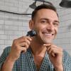 imageMANSCAPED The Chairman Plus Mens Electric Foil Face Shaver  Two Interchangeable Blade Heads SkinSafe ThreeBlade Foil ampamp Precision Sideburn ampamp Jawline Trimmer USBC Charging Gentle on Neck AreaThe Chairman PLUS