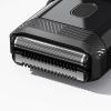 imageMANSCAPED The Handyman Compact Face Shaver  Portable Mens Travel Facial Hair Groomer USBC Rechargeable Razor Electric Foil Face Shaver Waterproof Cordless DualAction SkinSafe Foil BladesTuxedo Black