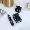 imageMANSCAPED The Handyman Travel Duo Includes Weed Whacker 20 Nose ampamp Ear Trimmer and Portable Mens Compact Electric Foil Face Shaver with LongHair Leveler ampamp Foil Blades