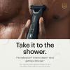 imageMANSCAPED The Lawn Mower 50 Ultra Groin ampamp Body Hair Trimmer  DualHead SkinSafe Trimmer ampamp Foil Blades Waterproof WetDry Groomer USBC Rechargeable with Travel Case Mens Ball Shaver BlackTuxedo Black