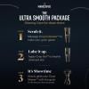 imageMANSCAPED The Ultra Smooth Package Male Hygiene Shaving Bundle With Groin Razor Shaving Gel and Exfoliator