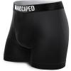 imageMANSCAPED Mens AntiChafe Athletic Performance Boxer Briefs1pack Black