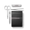 imageMANSCAPED Shears 30 5Piece Precision Mens Nail Grooming Travel Kit Stainless Steel Manicure Set with Fingernail ampamp Toenail Clippers Nail File Slant Tip Tweezers Cuticle Scissors Travel CaseThe Shears 20