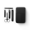 imageMANSCAPED Shears 30 5Piece Precision Mens Nail Grooming Travel Kit Stainless Steel Manicure Set with Fingernail ampamp Toenail Clippers Nail File Slant Tip Tweezers Cuticle Scissors Travel CaseThe Shears 30
