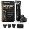 imageMANSCAPED The Lawn Mower 50 Ultra Groin ampamp Body Hair Trimmer  DualHead SkinSafe Trimmer ampamp Foil Blades Waterproof WetDry Groomer USBC Rechargeable with Travel Case Mens Ball Shaver BlackTuxedo Black