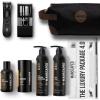 imageMANSCAPED The Luxury Package 40 Includes The Lawn Mower 40 Electric Trimmer The Shears 20 Nail Kit Crop Preserver Deodorant Body Wash 2IN1 Shampoo ampamp Conditioner The Shed toiletry bagThe Luxury Package 40