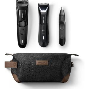imageMANSCAPED Body Beard ampamp Face Bundle 50  The Lawn Mower 50 Ultra Groin ampamp Body Hair Groomer The Beard Hedger Premium Trimmer Weed Whacker 20 Nose ampamp Ear Hair Razor The Shed Toiletry Bag