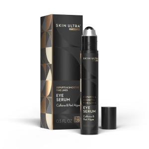 imageMANSCAPED Skin Ultra Eye Serum  FastActing Formula with Caffeine Red Algae ampamp Ceramides to help Depuff ampamp Hydrate Skin Cooling Rollerball Applicator FragranceFree 05 fl oz