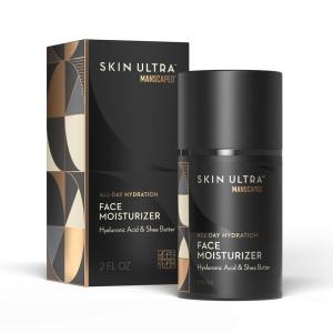 imageMANSCAPED Skin Ultra Face Moisturizer  Mens Daily Hydrating Skincare Lotion Infused with Hyaluronic Acid Vitamin E ampamp Shea Butter NonGreasy Fast Absorbing 2 fl oz2 Fl Oz Pack of 1