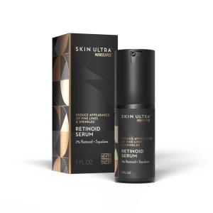 imageMANSCAPED Skin Ultra Retinoid Serum  Dual Retinoid AgeDefying Formula with Squalane Ceramides ampamp Hyaluronic Acid to help Reduce Appearance of Fine Lines Wrinkles ampamp Dark Spots 1 fl oz