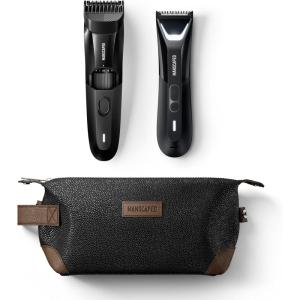 imageMANSCAPED The Beard ampamp Body Bundle 50 Contains The Beard Hedger Premium Precision Trimmer and The Lawn Mower 50 Ultra Electric Groin ampamp Body Hair Trimmer