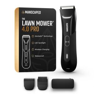 imageMANSCAPED The Lawn Mower 40 PRO  Groin ampamp Body Hair Trimmer Updated SkinSafe Trimmer Blade Waterproof WetDry Groomer USBC ampamp Wireless Charging Compatible Mens Ball Shaver with Travel Lock