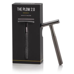 imageMANSCAPED The Plow 20 Premium Single Blade DoubleEdged Safety Face Razor for Men