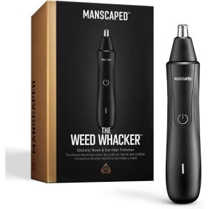 imageMANSCAPED The Weed Whacker 20 Electric Nose ampamp Ear Hair Trimmer  7000 RPM Precision Tool with Rechargeable Battery WetDry Easy to Clean Improved Stainless Steel Replaceable Blade1 Count Pack of 1