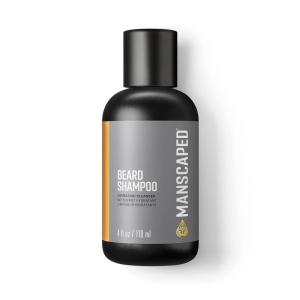 imageMANSCAPED UltraPremium Beard Shampoo Hydrating Cleanser with Eucalyptus Rosemary Lavender Essential Oils Moisturizing Beard Wash for Hair and Skin 4 oz4 Fl Oz Pack of 1