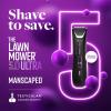 imageMANSCAPED The Lawn Mower 50 Ultra TCS Special Edition Mens Groin ampamp Body Hair Trimmer  DualHead SkinSafe Trimmer ampamp Foil Blades Waterproof WetDry Groomer USBC Rechargeable with Travel CasePurple Tcs Special Edition