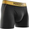 imageMANSCAPED Boxers 20 Mens Premium AntiChafe Athletic Performance Boxer Briefs Tagless with Signature Jewel PouchThe Gold Standard Pack 3pack